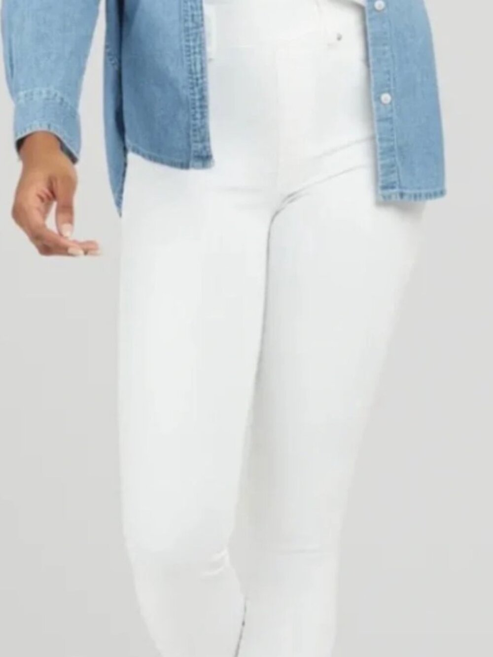 SPANX White Jeggings - Size L
